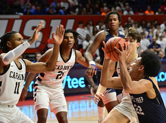 DePaul Prep Mount Carmel Illinois boys basketball March 9 2024 Tim Vizer 26787